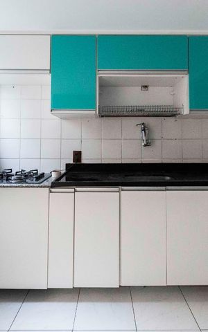 Casa de condomínio à venda com 85m², 2 quartos e 1 vagaCozinha