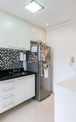 Studio para alugar com 34m², 1 quarto e 1 vaga Studio para alugar com 34m², 1 quarto e 1 vagaCozinha