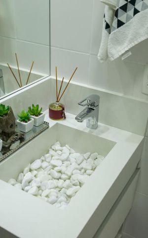 Apartamento para alugar com 57m², 2 quartos e 1 vagaBanheiro social (Pia)