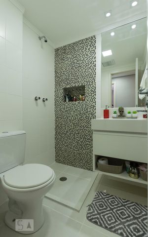 Apartamento para alugar com 57m², 2 quartos e 1 vagaBanheiro social