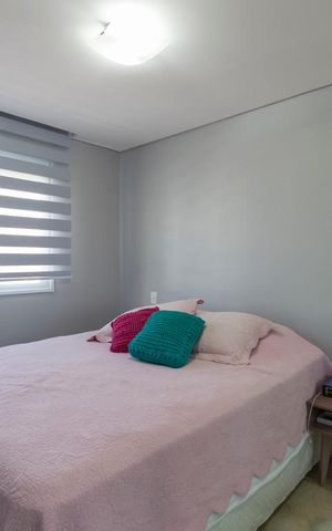 Apartamento para alugar com 57m², 2 quartos e 1 vagaQuarto 2 - Suíte