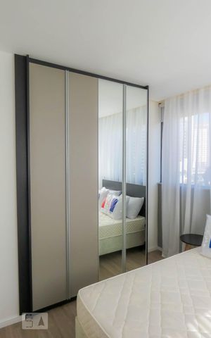 Studio para alugar com 36m², 1 quarto e sem vaga Studio para alugar com 36m², 1 quarto e sem vagaQuarto