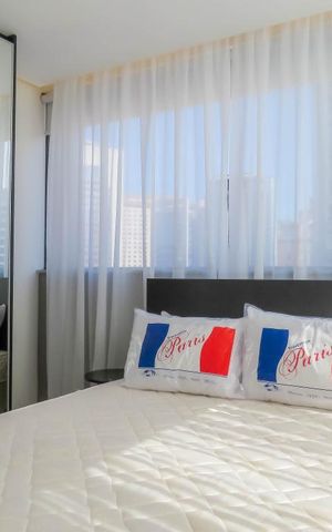 Studio para alugar com 36m², 1 quarto e sem vaga Studio para alugar com 36m², 1 quarto e sem vagaQuarto