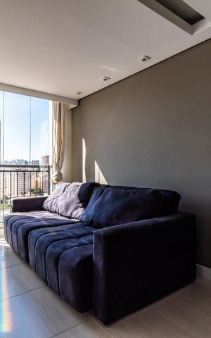 Apartamento para alugar com 60m², 2 quartos e 1 vaga Apartamento para alugar com 60m², 2 quartos e 1 vagaSala de Estar