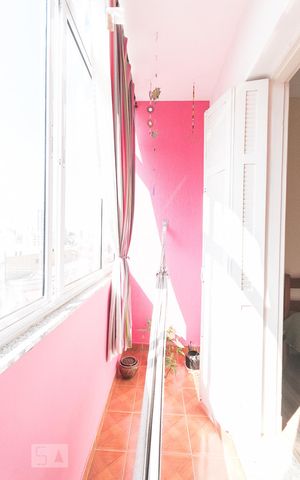 Apartamento para alugar com 50m², 1 quarto e sem vagaVaranda do quarto