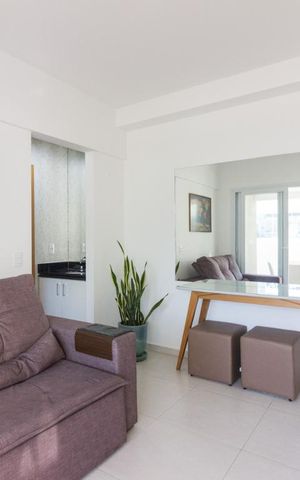 Apartamento à venda com 52m², 1 quarto e 1 vagaSala