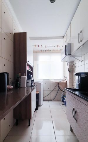 Studio à venda com 37m², 1 quarto e 1 vagaCozinha