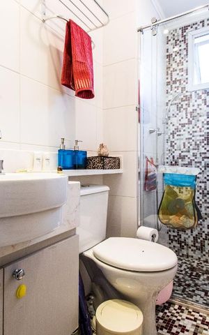 Apartamento à venda com 88m², 2 quartos e 2 vagasBanheiro 2
