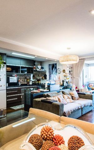 Apartamento à venda com 88m², 2 quartos e 2 vagasSala