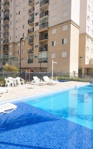 Apartamento à venda com 49m², 2 quartos e 1 vagaPiscina