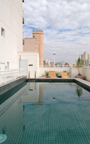 Studio para alugar com 30m², 1 quarto e sem vagaPiscina