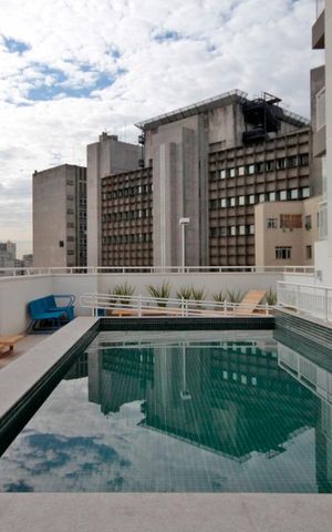 Studio para alugar com 30m², 1 quarto e sem vagaPiscina