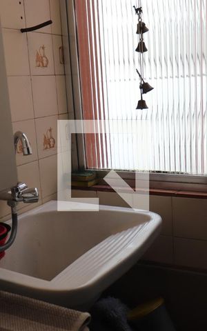 Apartamento à venda com 55m², 1 quarto e sem vagaDetalhe da area de serviço