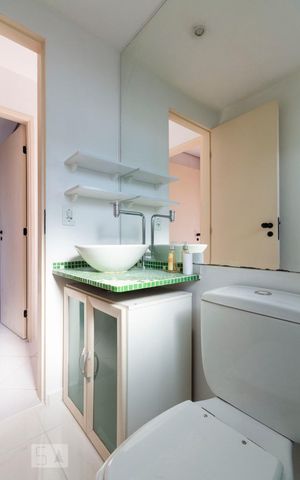 Apartamento à venda com 54m², 2 quartos e 1 vagaBanheiro Social