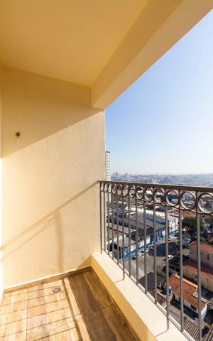 Apartamento à venda com 54m², 2 quartos e 1 vagaVaranda