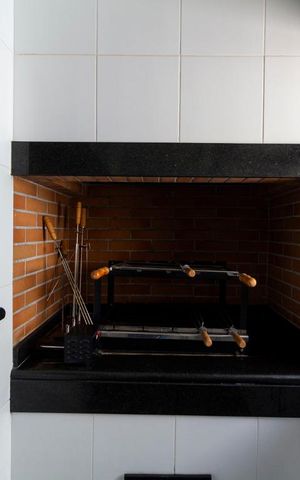 Apartamento à venda com 147m², 3 quartos e 3 vagasChurrasqueira - Cozinha