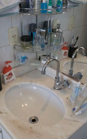 Apartamento à venda com 65m², 3 quartos e 2 vagasQuarto 3 - Suíte/ Banheiro (Pia)