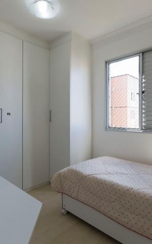 Apartamento à venda com 65m², 3 quartos e 2 vagasQuarto 2