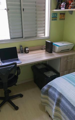 Apartamento à venda com 65m², 3 quartos e 2 vagasQuarto 1 (Armários)