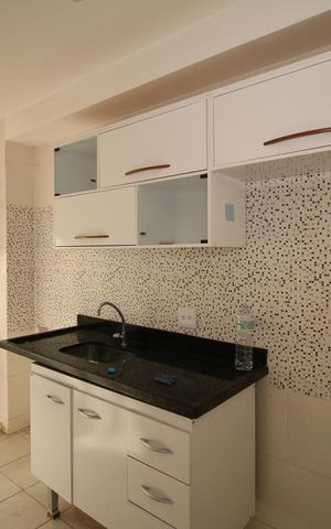 Apartamento à venda com 51m², 2 quartos e 1 vagaCozinha e Área de Serviço