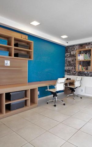 Apartamento à venda com 70m², 3 quartos e 1 vagaSala de estudos