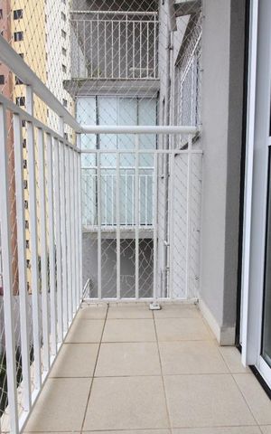 Apartamento à venda com 47m², 2 quartos e 1 vagaVaranda