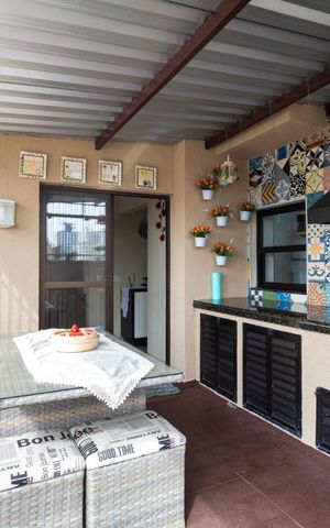 Apartamento à venda com 167m², 4 quartos e 3 vagasÁrea externa - Cobertura