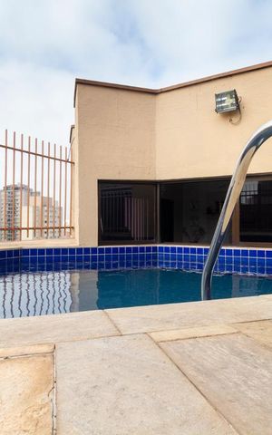 Apartamento à venda com 167m², 4 quartos e 3 vagasPiscina - Cobertura