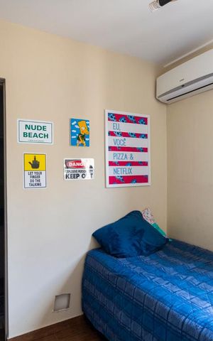 Apartamento à venda com 167m², 4 quartos e 3 vagasQuarto 2 - Suíte
