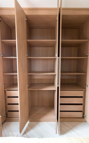 Apartamento à venda com 50m², 2 quartos e 1 vagaQuarto 1 - armários