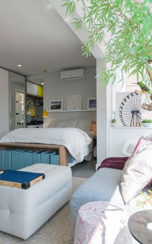 Studio para alugar com 30m², 1 quarto e 1 vagaVaranda