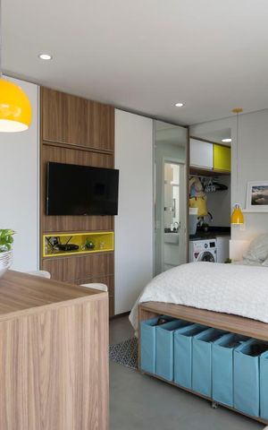 Studio para alugar com 30m², 1 quarto e 1 vagaStudio