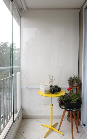 Apartamento para alugar com 38m², 1 quarto e 1 vagavaranda