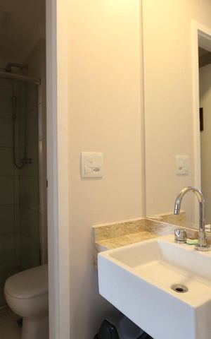 Apartamento para alugar com 38m², 1 quarto e 1 vagabanheiro