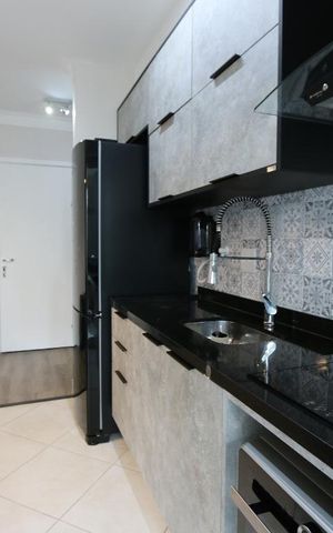 Apartamento para alugar com 38m², 1 quarto e 1 vagacozinha