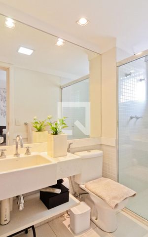 Apartamento à venda com 186m², 3 quartos e 3 vagasBanheiro da Suíte 3