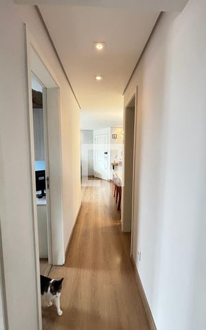 Apartamento à venda com 92m², 3 quartos e 2 vagas Apartamento à venda com 92m², 3 quartos e 2 vagasCorredor