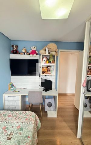 Apartamento à venda com 92m², 3 quartos e 2 vagas Apartamento à venda com 92m², 3 quartos e 2 vagasQuarto 2
