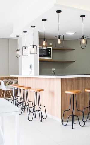 Studio para alugar com 42m², 1 quarto e 2 vagas Studio para alugar com 42m², 1 quarto e 2 vagasÁrea comum - Salão de festas