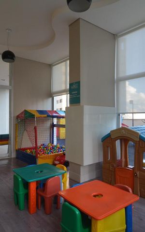 Apartamento à venda com 83m², 3 quartos e 2 vagasBrinquedoteca
