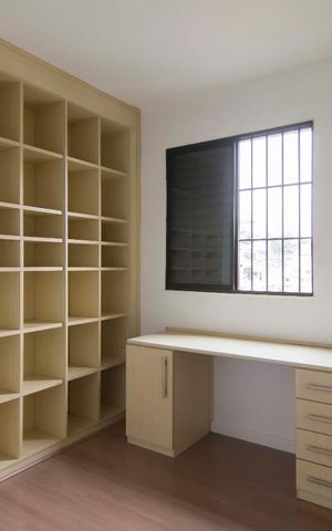 Apartamento à venda com 80m², 3 quartos e 3 vagasQuarto 2