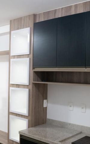 Studio para alugar com 43m², 1 quarto e 1 vagaSala