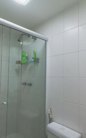 Apartamento para alugar com 78m², 2 quartos e 2 vagas Apartamento para alugar com 78m², 2 quartos e 2 vagasBanheiro da Suíte