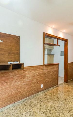 Apartamento à venda com 55m², 1 quarto e 1 vaga Apartamento à venda com 55m², 1 quarto e 1 vagaSala