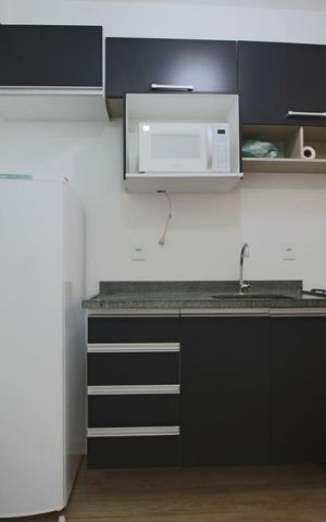 Apartamento à venda com 37m², 1 quarto e 1 vagaCozinha