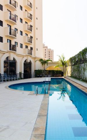 Apartamento à venda com 34m², 1 quarto e 1 vagaPiscina
