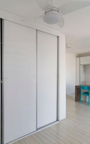 Apartamento à venda com 34m², 1 quarto e 1 vagaQuarto
