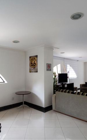 Apartamento à venda com 34m², 1 quarto e 1 vagaSalão de jogos