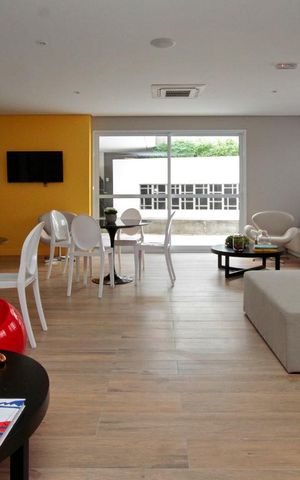 Studio para alugar com 22m², 1 quarto e sem vaga Studio para alugar com 22m², 1 quarto e sem vagaSalão de Festas