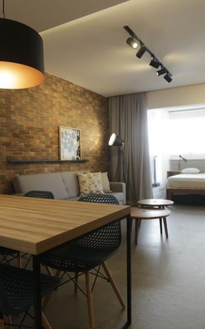 Studio para alugar com 54m², 1 quarto e 1 vagaSala